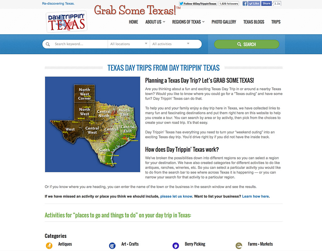 Day Trippin’ Texas
